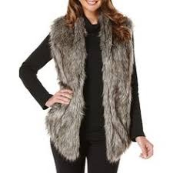 Fitch Faux Fur Vest 